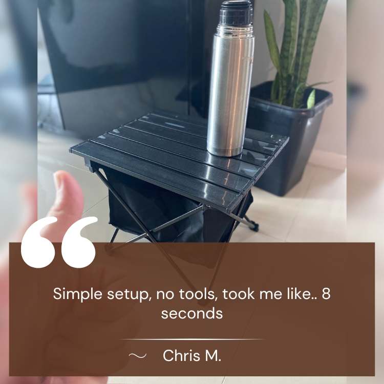 TravelLite Outdoor Table - Foldable Table - Wild Eye Vision