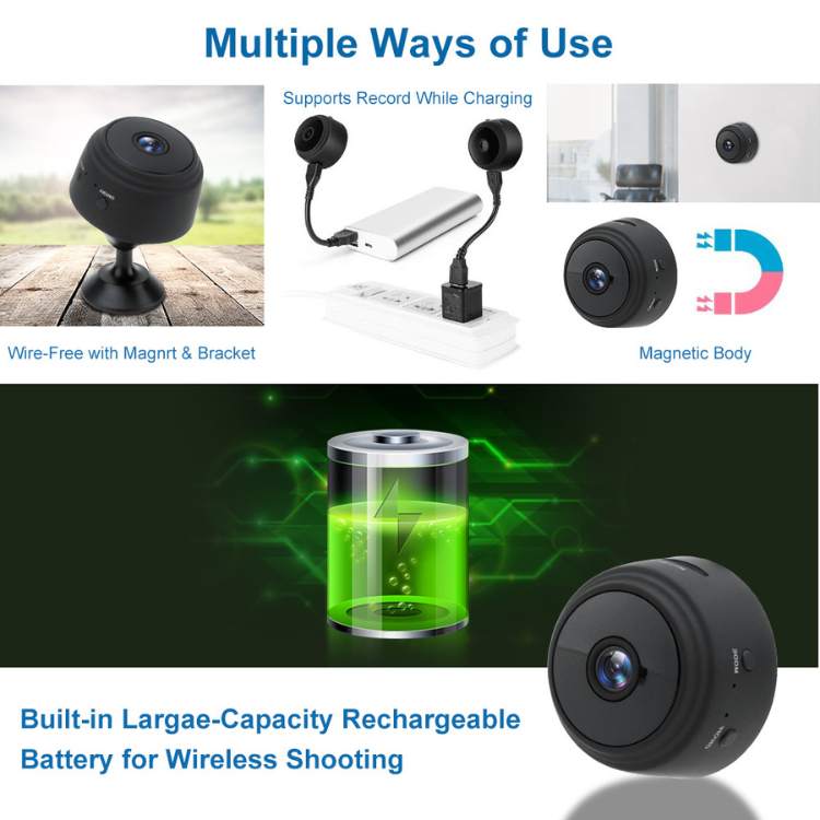 Ultra - Compact HD Security Camera - Mini Camera - Wild Eye Vision