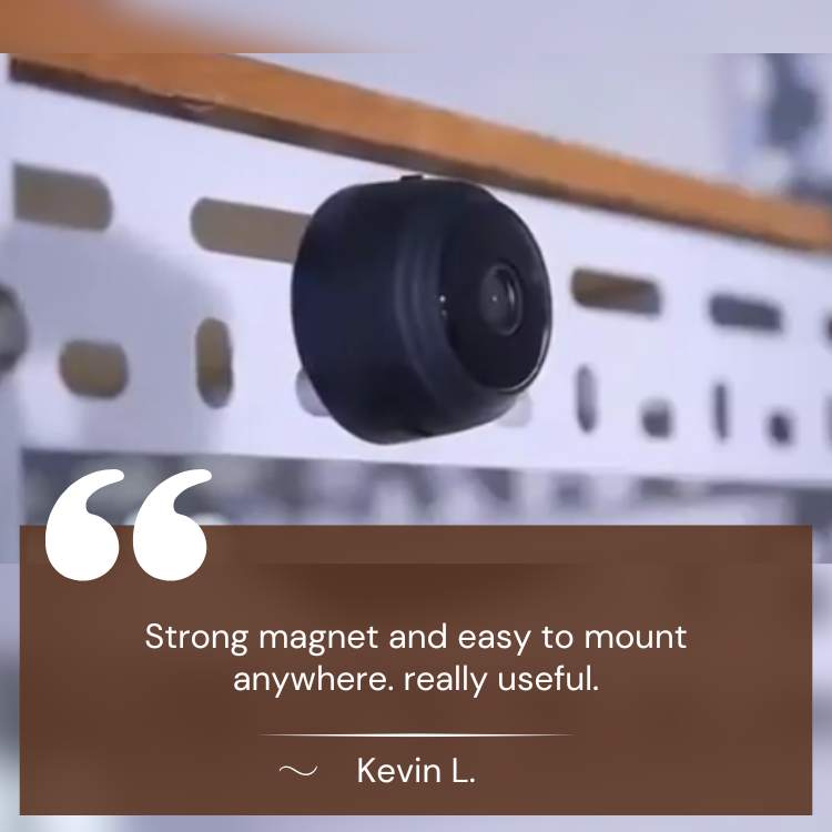Ultra - Compact HD Security Camera - Mini Camera - Wild Eye Vision