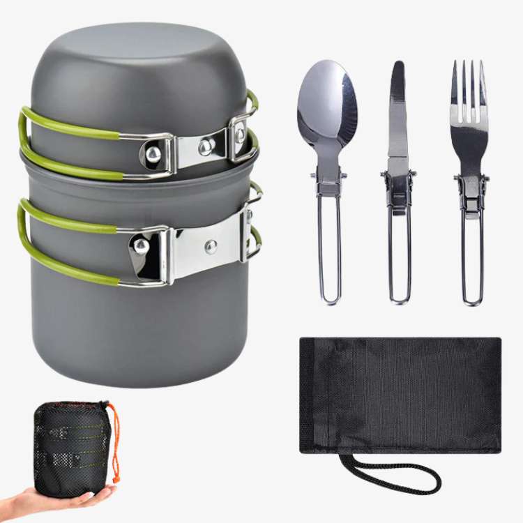 Ultralight Camping Cooking Set - Camping Cooking Set - Wild Eye Vision