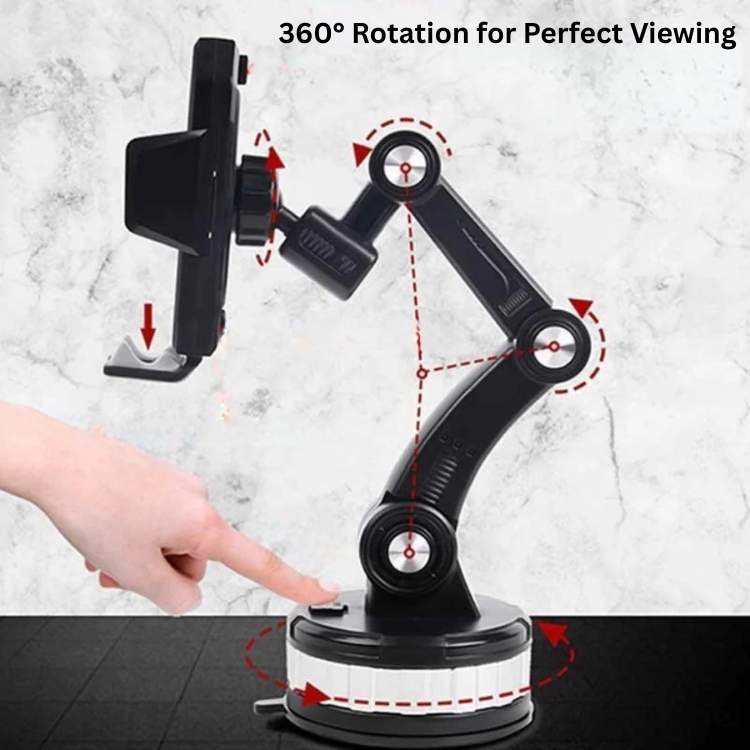 UltraSecure 360 Suction Car Phone Holder - Phone Holder - Wild Eye Vision
