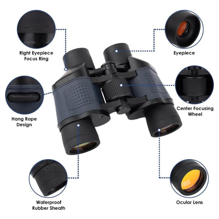 UltraVision 60X Dual - Mode Binoculars - Binoculars - Wild Eye Vision