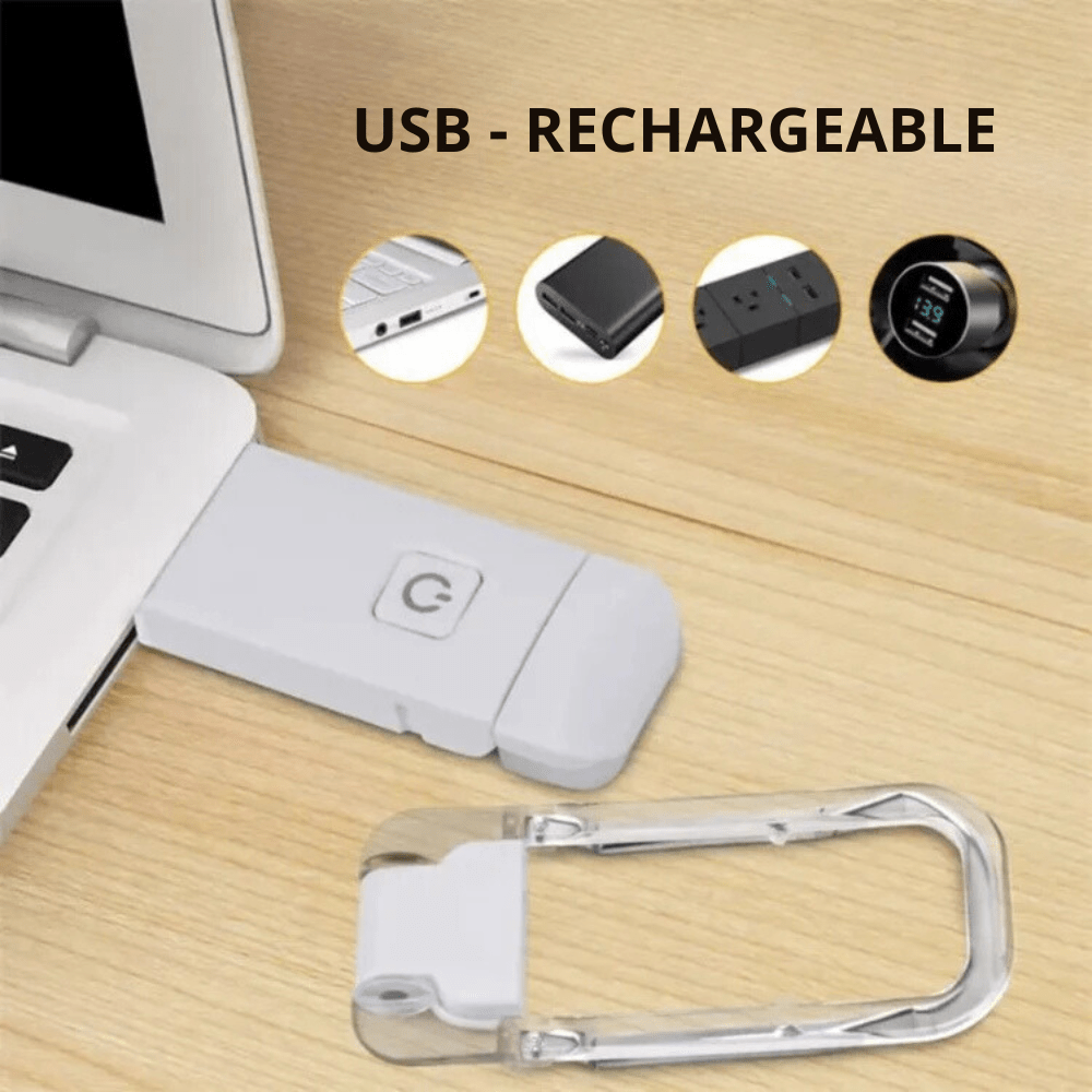 USB Rechargeable Book Light - Reading Light - Wild Eye Vision