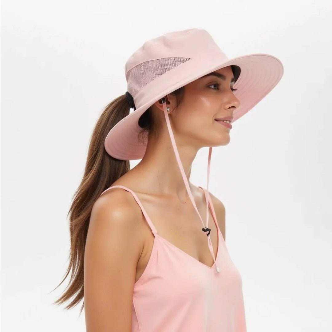 UVGuard – Women's Wide Brim UV Protection Sun Hat - Summer Hat for Women - Wild Eye Vision