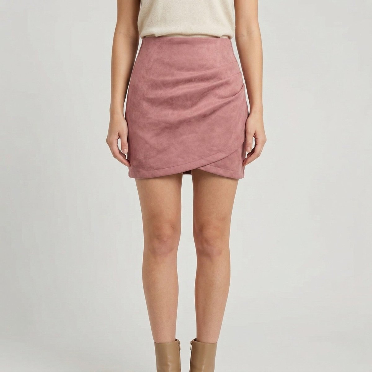 Velvet Wrap Mini Skirt - Skirt - Wild Eye Vision