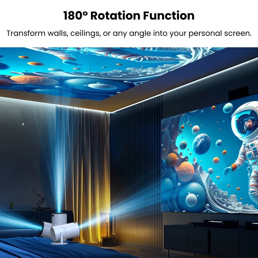 VistaCube Smartphone Mini Portable Projector Full HD - Mini Projector - Wild Eye Vision