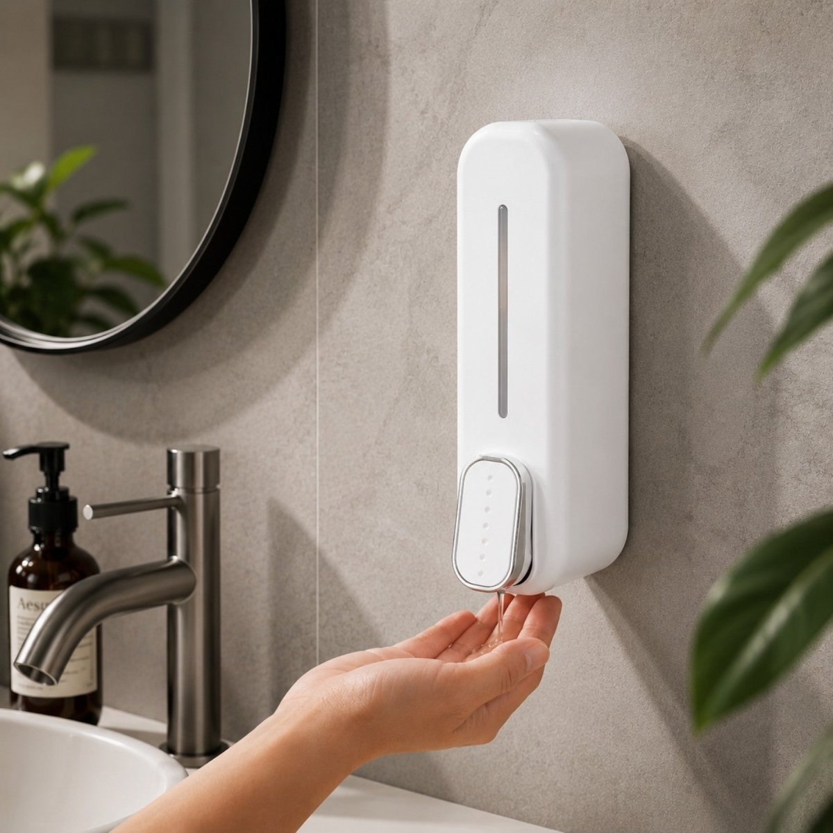 Wall Mounted Manual Soap Dispenser - Soap Dispenser - Wild Eye Vision