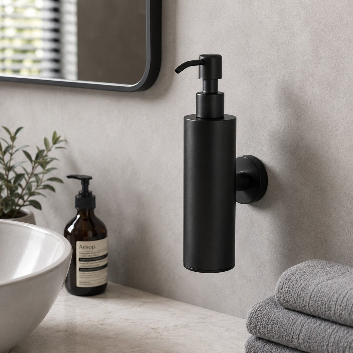 Wall Mounted Stainless Steel Dispenser - Soap Dispenser - Wild Eye Vision