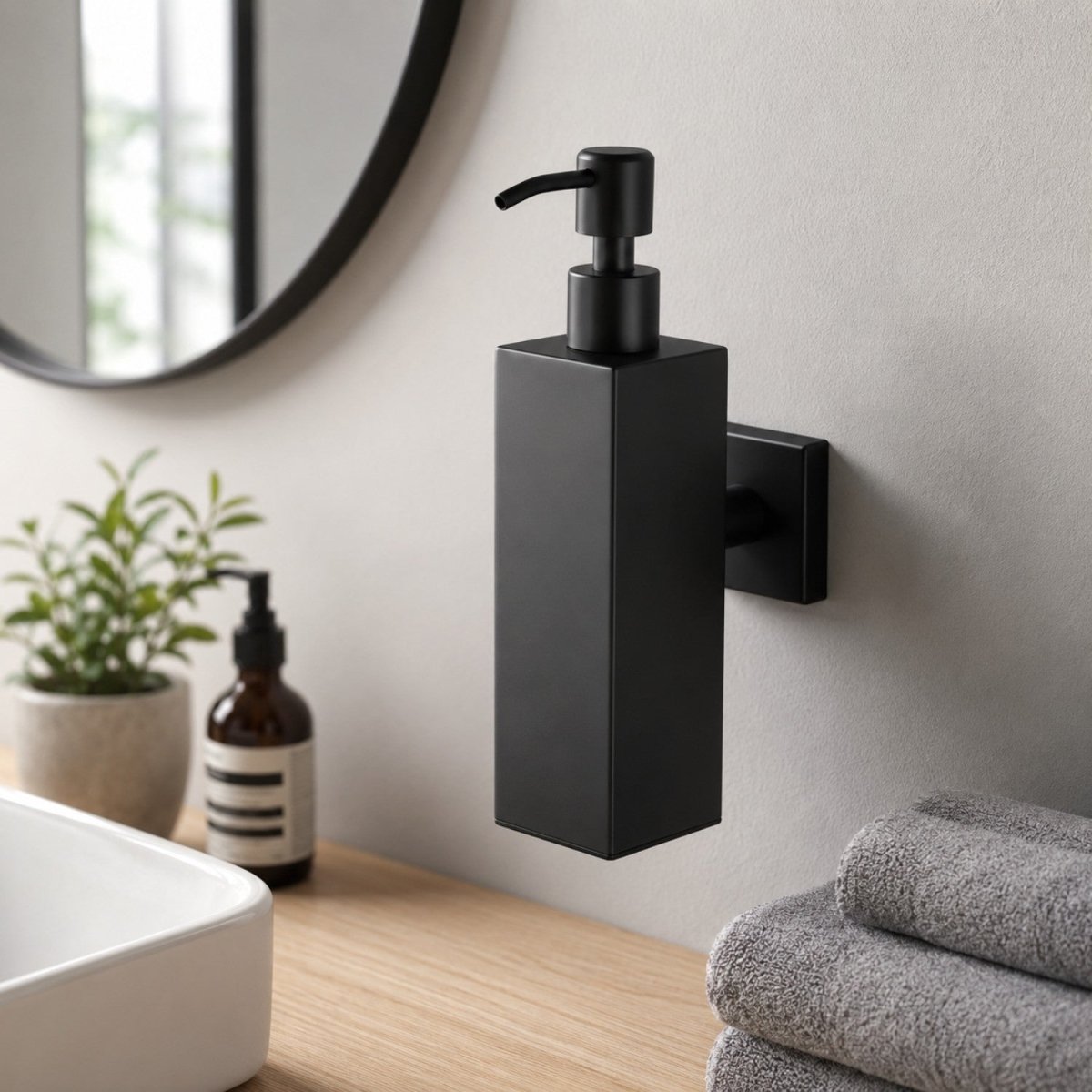 Wall Mounted Stainless Steel Dispenser - Soap Dispenser - Wild Eye Vision