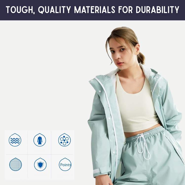 WeatherTrek Outdoor Women’s Rain Suit - Rain Suit - Wild Eye Vision