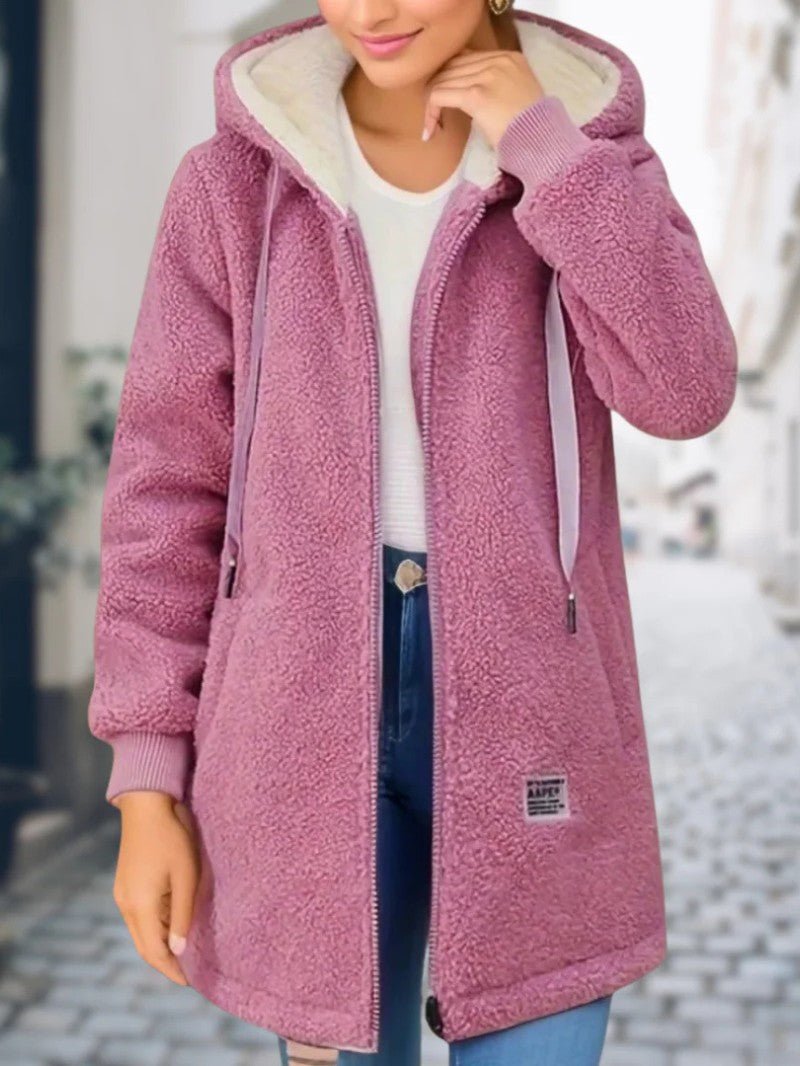 Women's Fleece Lined Winter Coat - Women's Coat - Wild Eye Vision