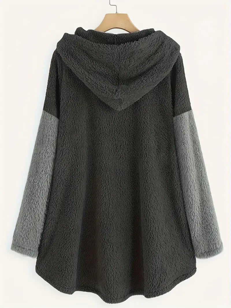 Women’s Fleece Snowman Hooded Sweatshirt - Ladies Christmas Jumpers - Wild Eye Vision