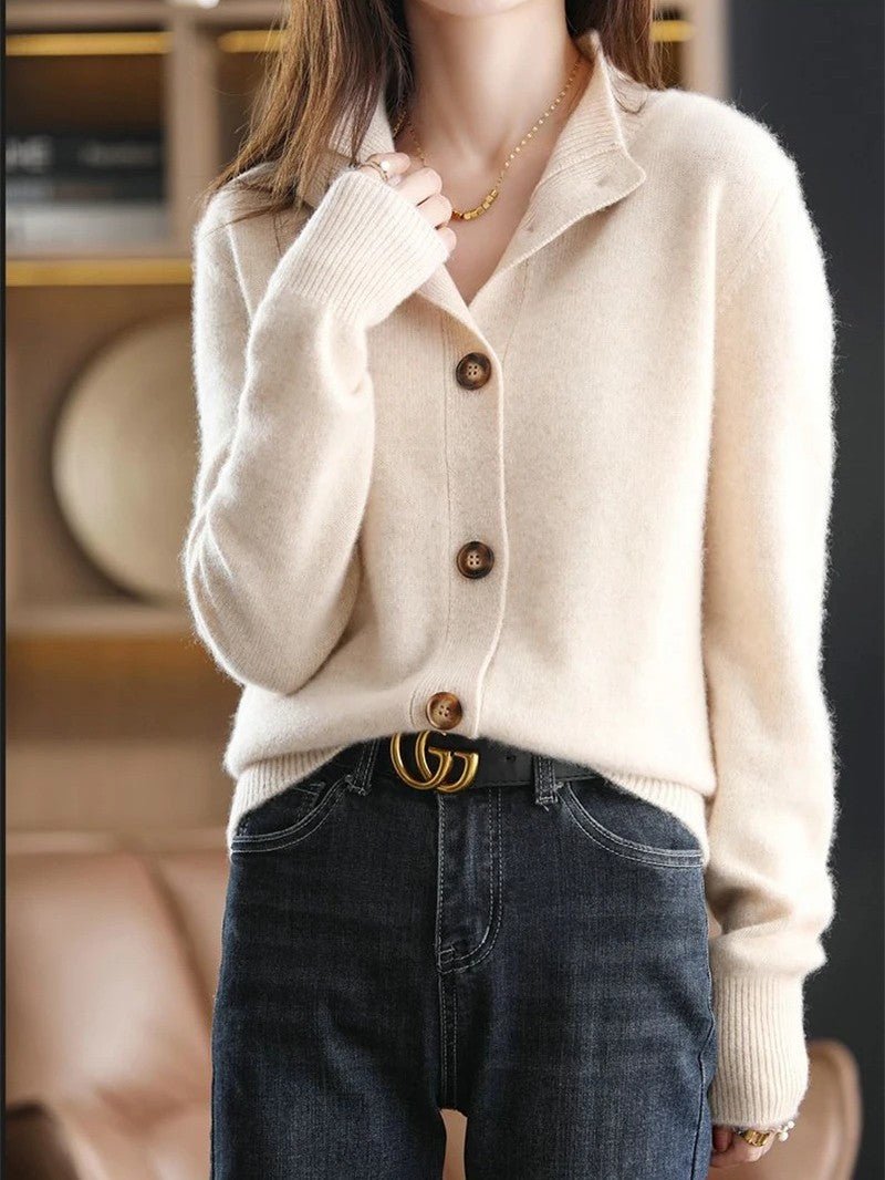 Women's Knit Button Cardigan - Women Cardigan - Wild Eye Vision