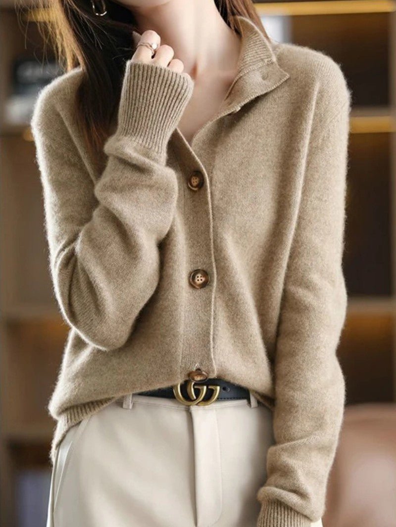 Women's Knit Button Cardigan - Women Cardigan - Wild Eye Vision