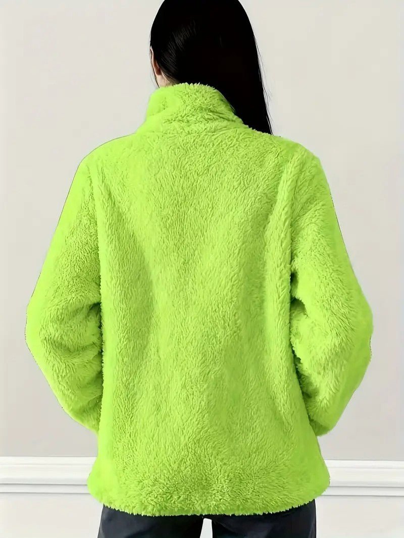 Women’s Light Fleece Winter Jacket - Women's Winter Jacket - Wild Eye Vision