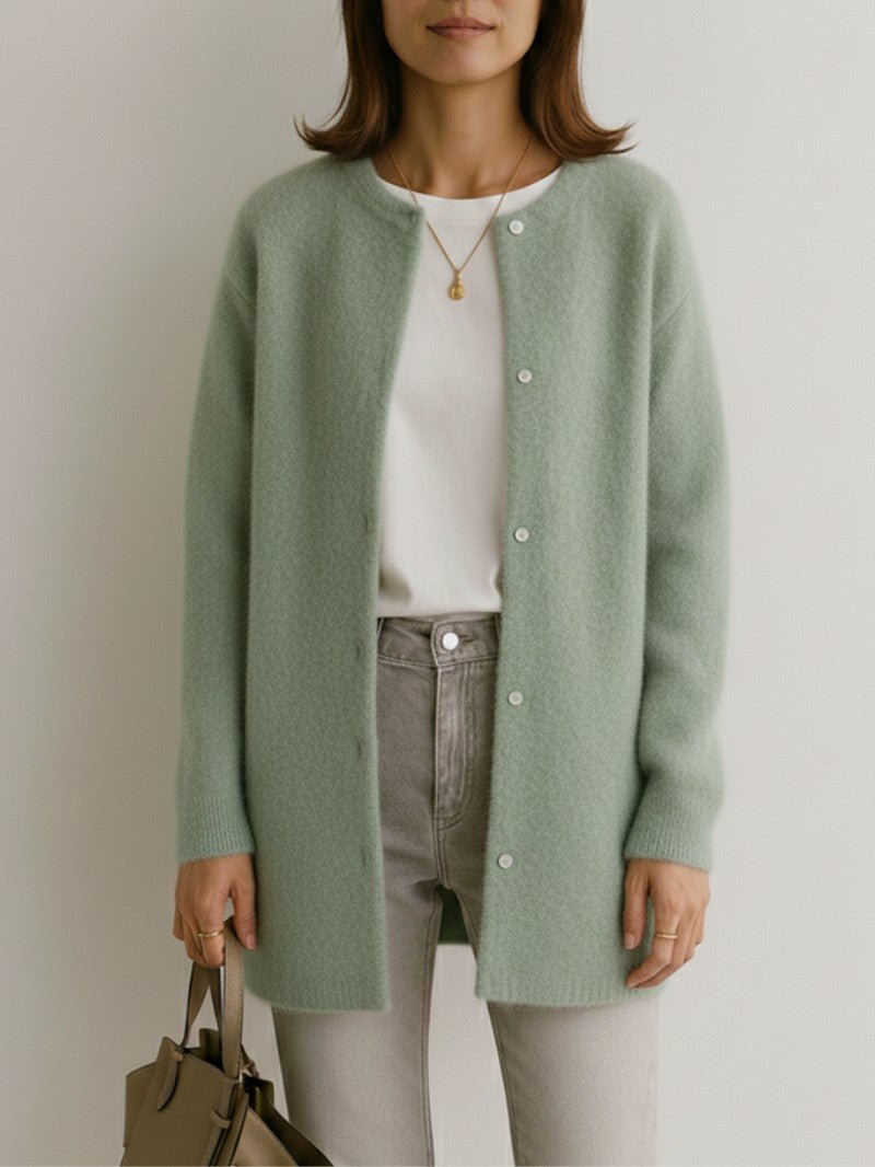 Women’s Longline Soft Knit Cardigan - Women Cardigan - Wild Eye Vision