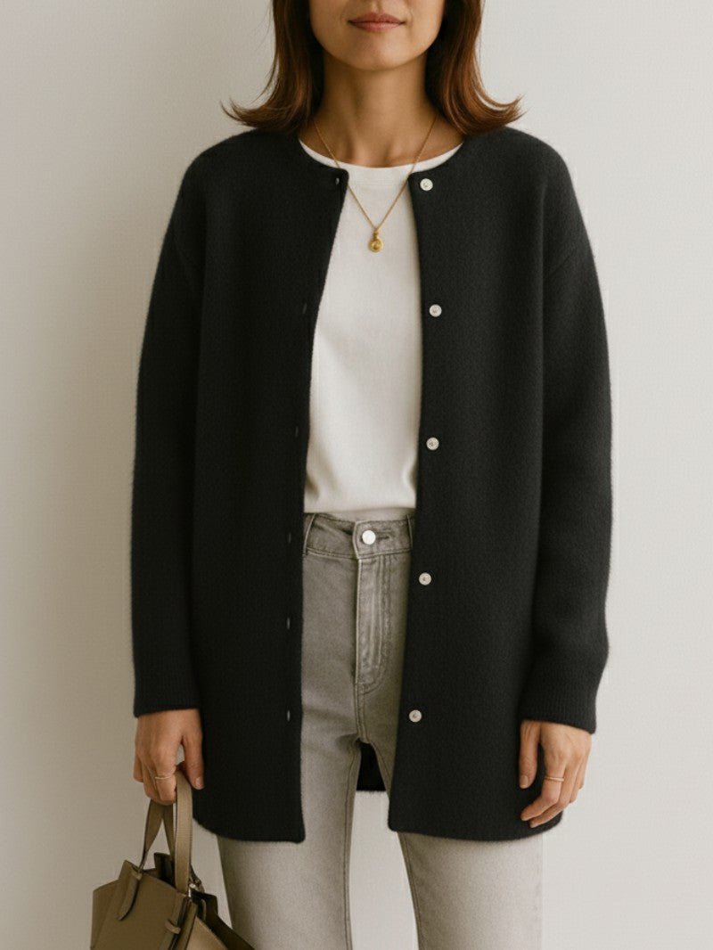 Women’s Longline Soft Knit Cardigan - Women Cardigan - Wild Eye Vision