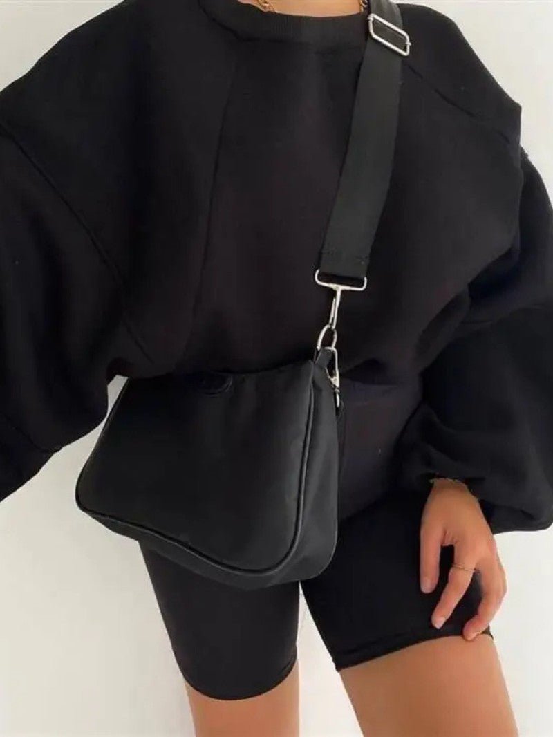 Women’s Loose Fit Balloon Sleeve Jumper - Women Jumper - Wild Eye Vision