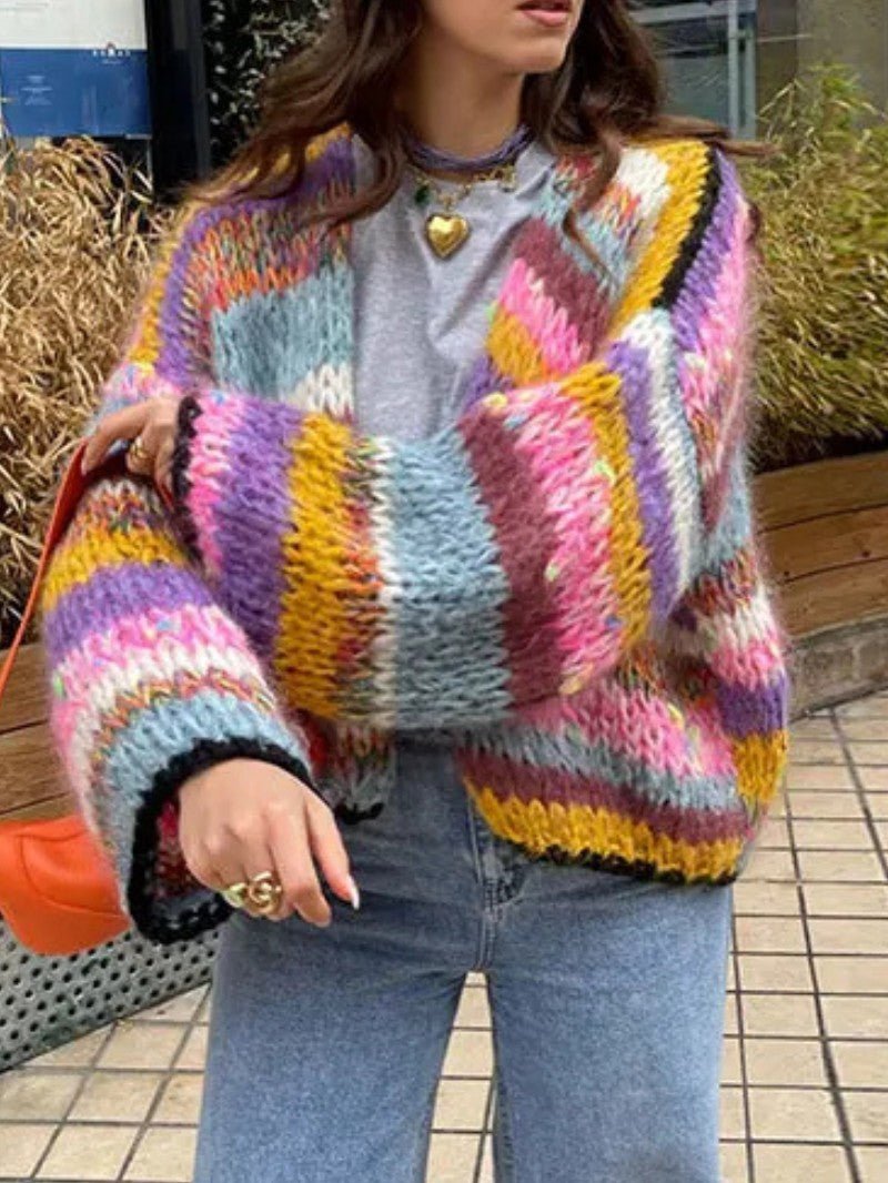 Women's Open Front Fashion Cardigan - Women Cardigan - Wild Eye Vision