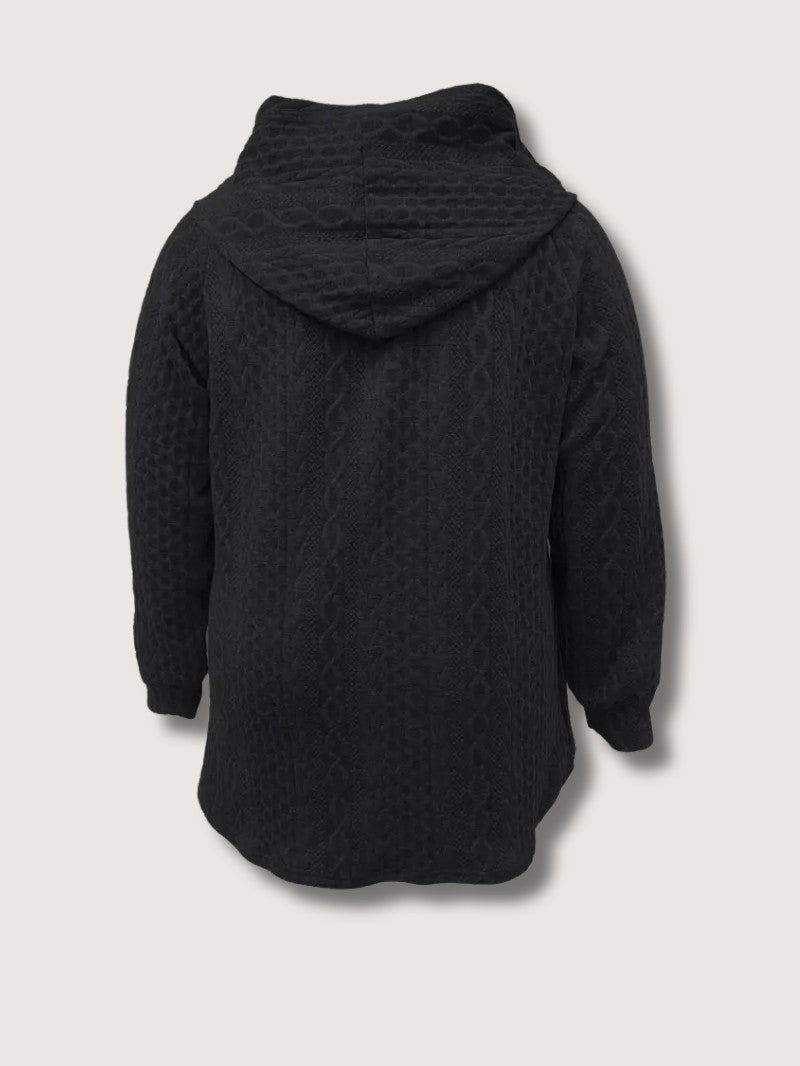 Women's Plus Size Casual Zip Coat - Women's Coat - Wild Eye Vision