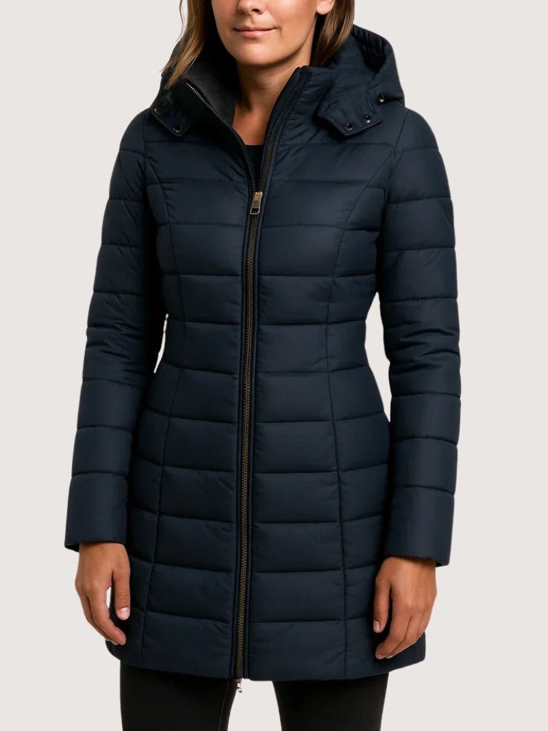Women's Quilted Hooded Coat - Women's Coat - Wild Eye Vision