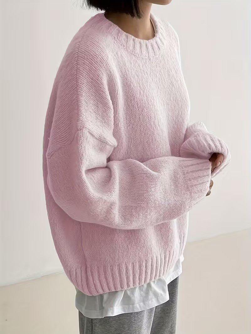 Women’s Soft Oversized Knit Jumper - Women Jumper - Wild Eye Vision