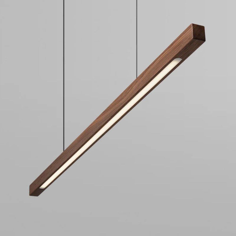 Wooden Linear Pendant Light for Kitchen - Pendant Light - Wild Eye Vision