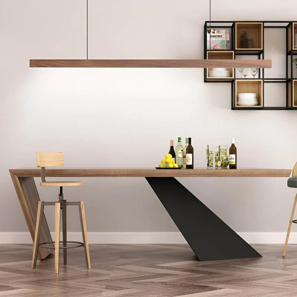 Wooden Linear Pendant Light for Kitchen - Pendant Light - Wild Eye Vision