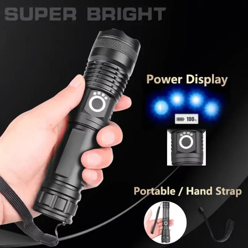 XH - P50 90000 Lumens Flashlight - Flashlight - Wild Eye Vision