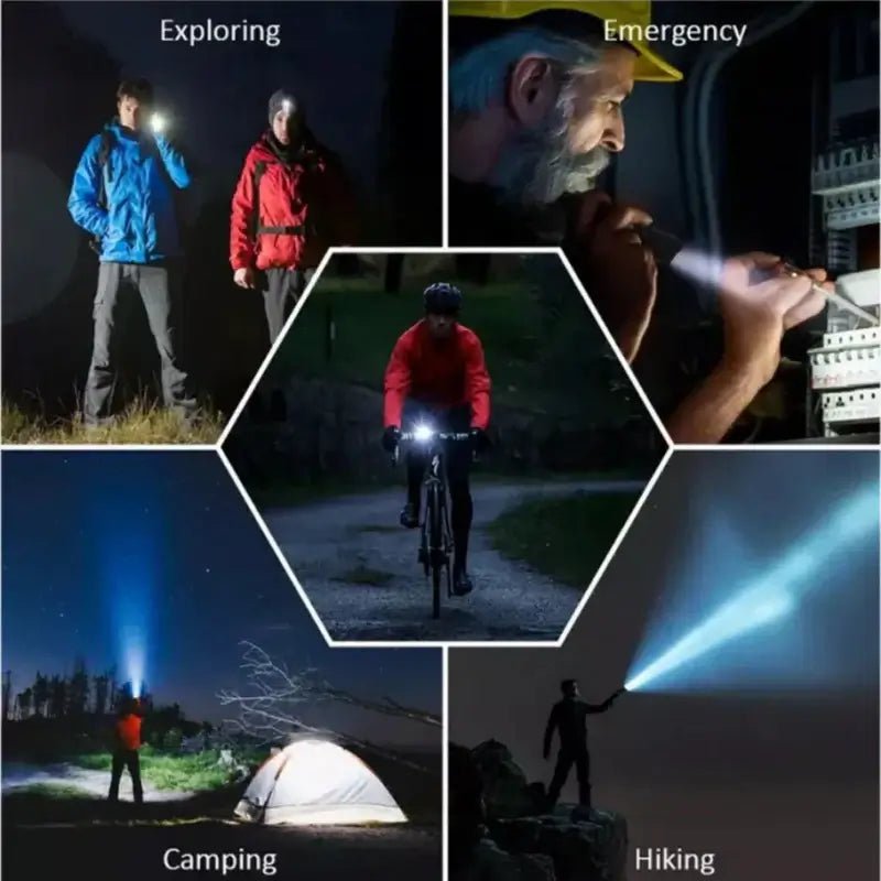 XH - P50 90000 Lumens Flashlight - Flashlight - Wild Eye Vision