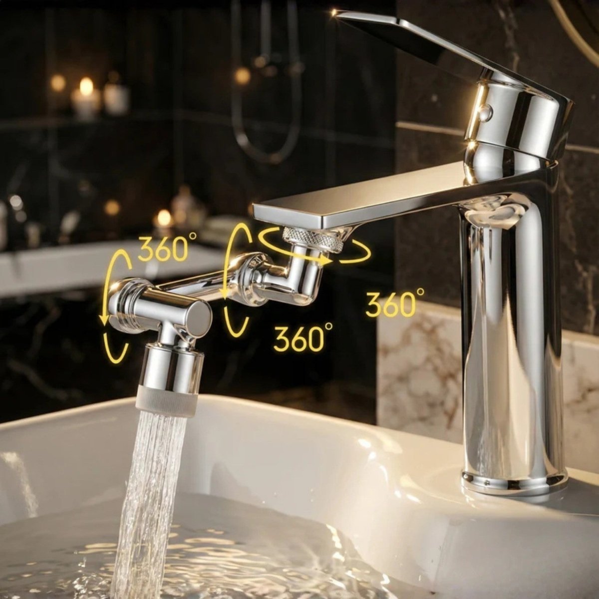 1080° Rotating Faucet Attachment - Faucet Extension - Wild Eye Vision