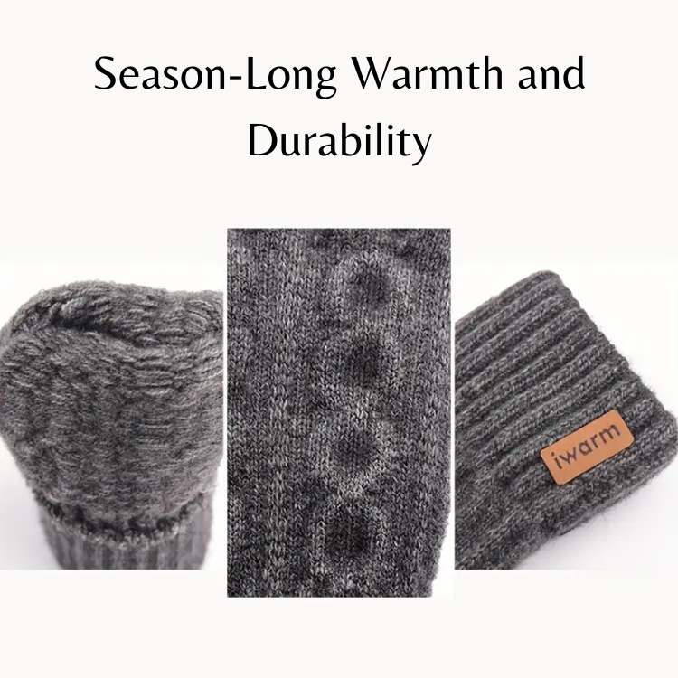 Premium Alpaca Half-Finger Gloves