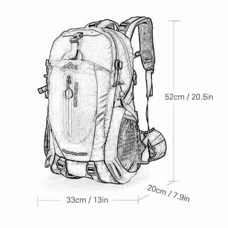 40L Waterproof Hiking Backpack