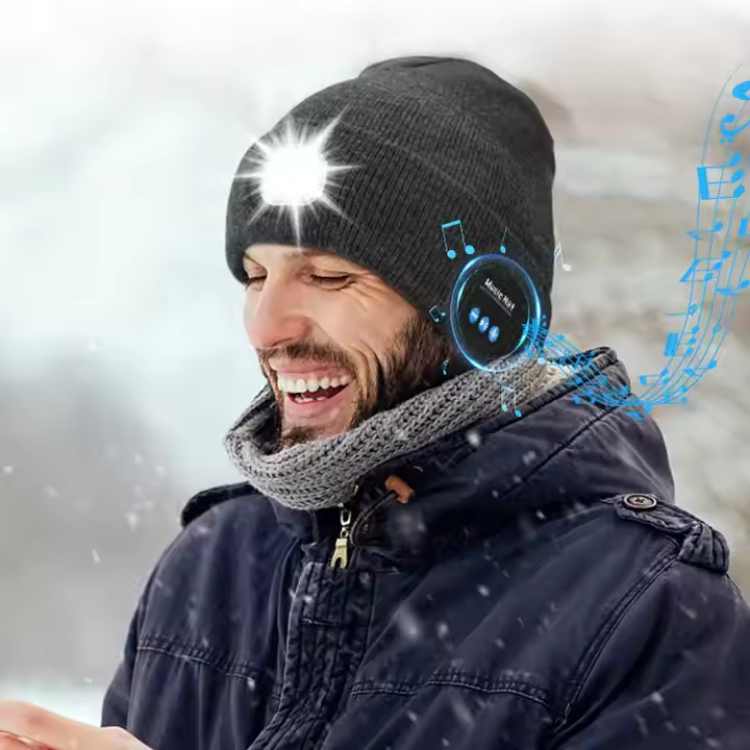 GlowWear LED Bluetooth Beanie