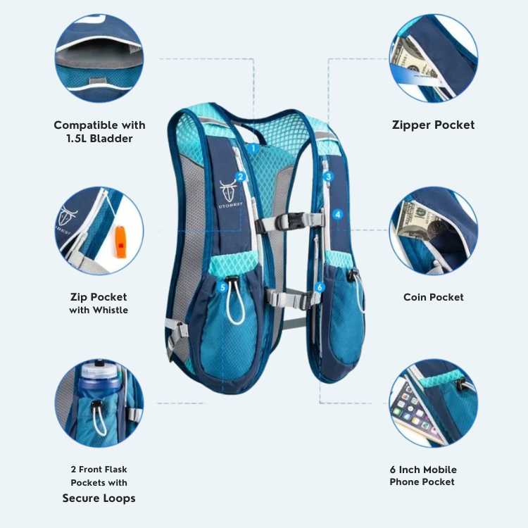 UltraTrail Hydration Running Vest