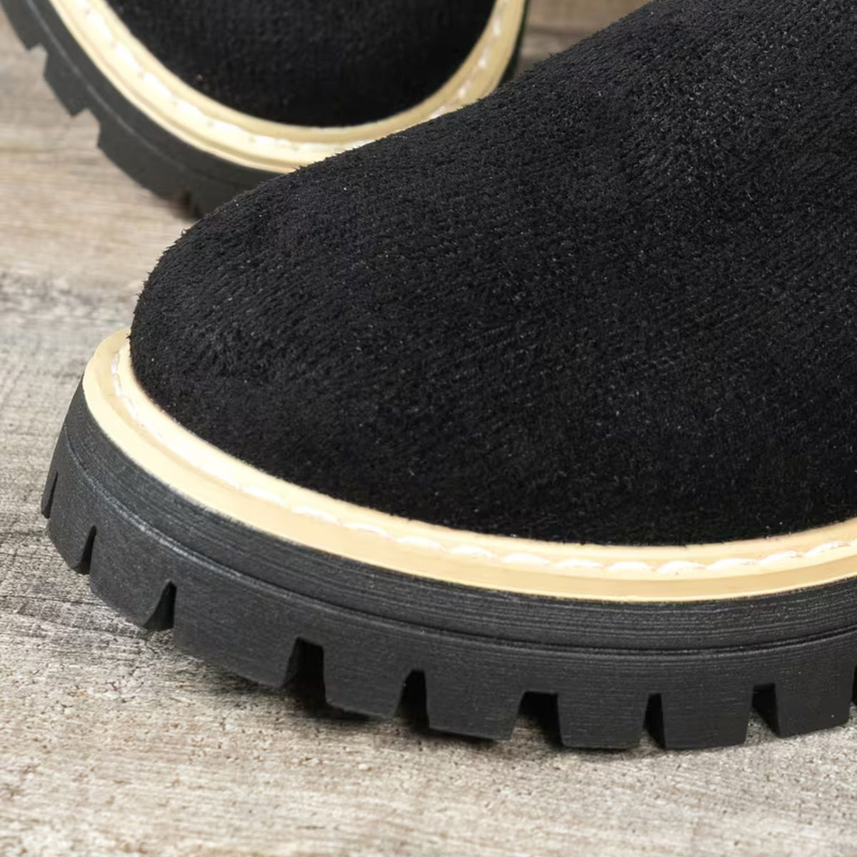 Platform Double Zip Ankle Boots