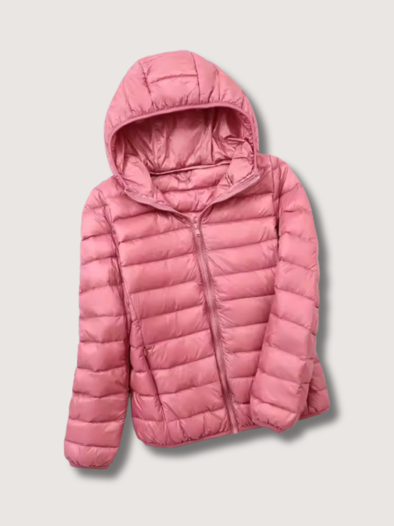 Women’s Lightweight Hooded Puffer Jacket