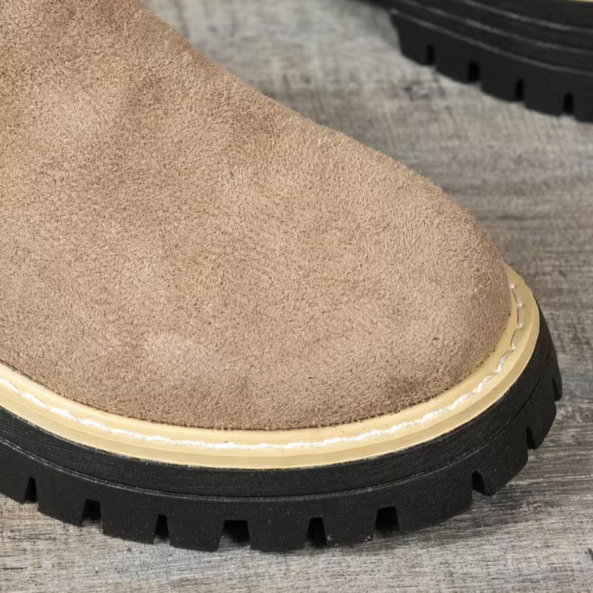 Platform Double Zip Ankle Boots