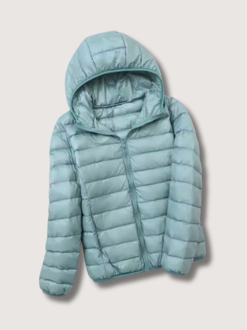 Women’s Lightweight Hooded Puffer Jacket