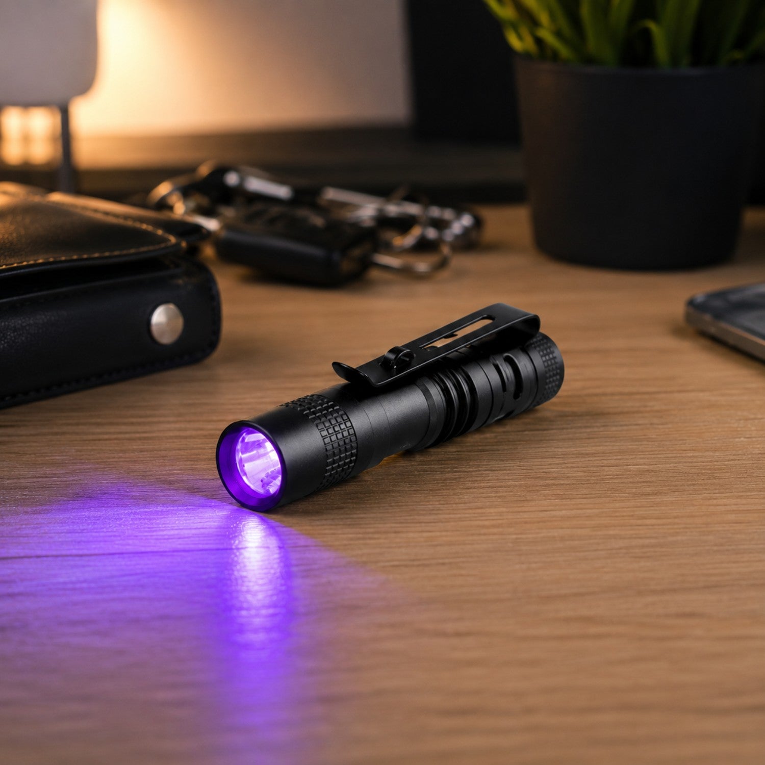 Portable UV Blacklight Flashlight