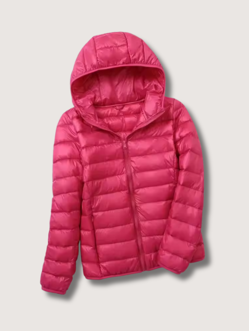 Women’s Lightweight Hooded Puffer Jacket