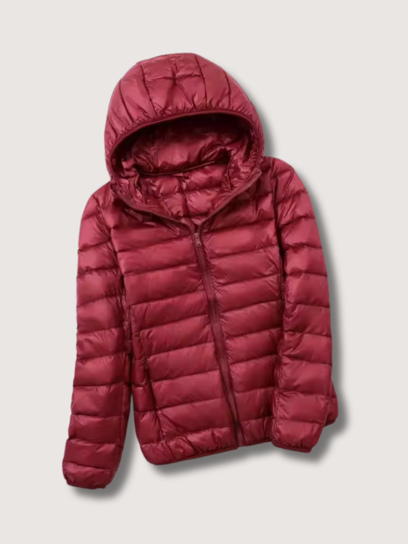 Women’s Lightweight Hooded Puffer Jacket