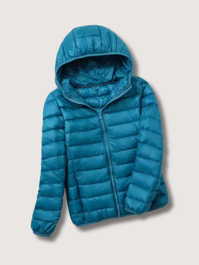 Women’s Lightweight Hooded Puffer Jacket