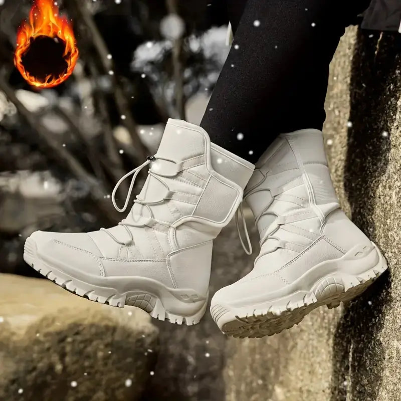 Mid-Calf Thermal Snow Boots