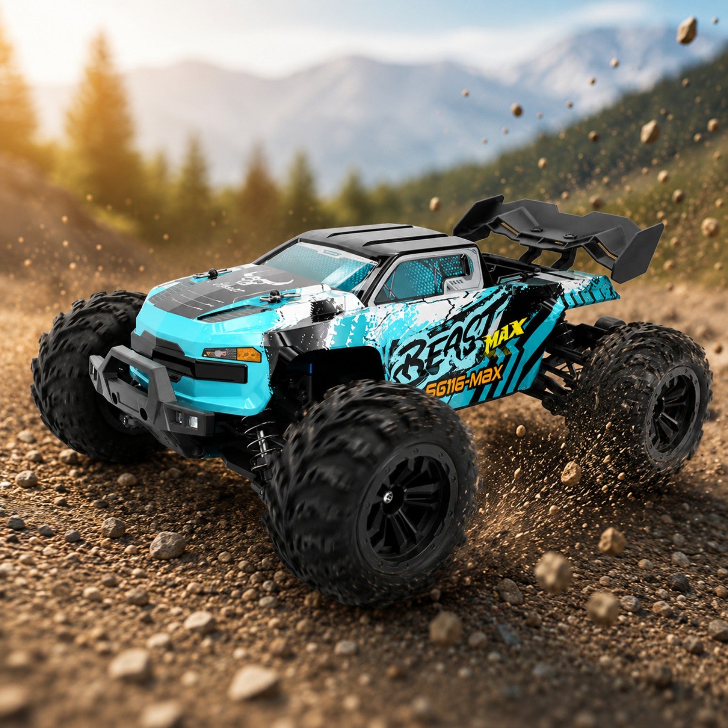 Brushless 4WD High-Speed RC Truck