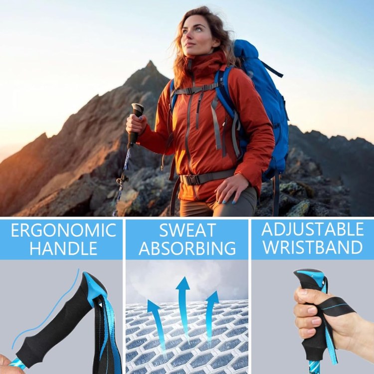 ProTrek Ergonomic Trekking Poles