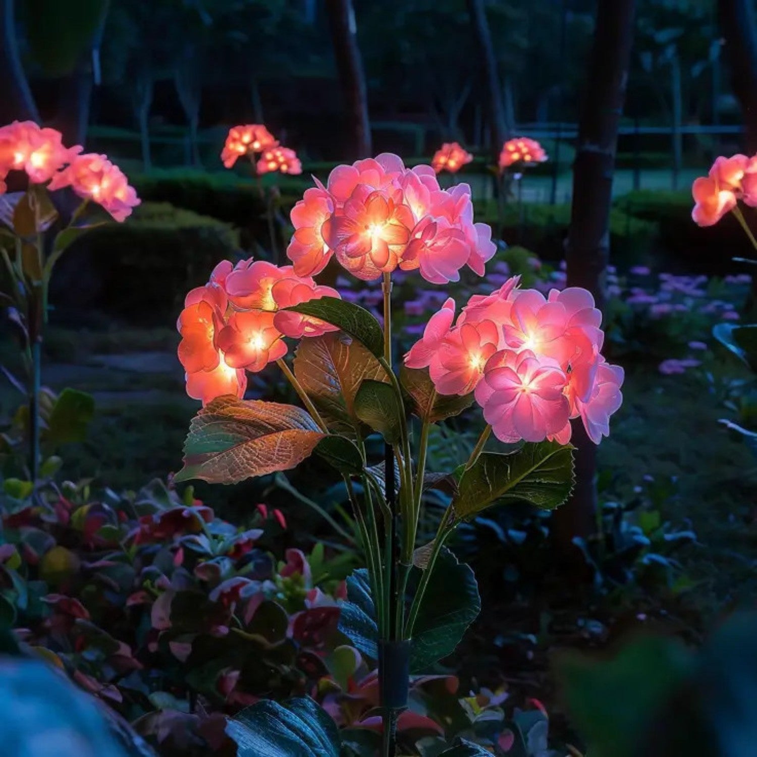 Fairy Hydrangea Garden Lights