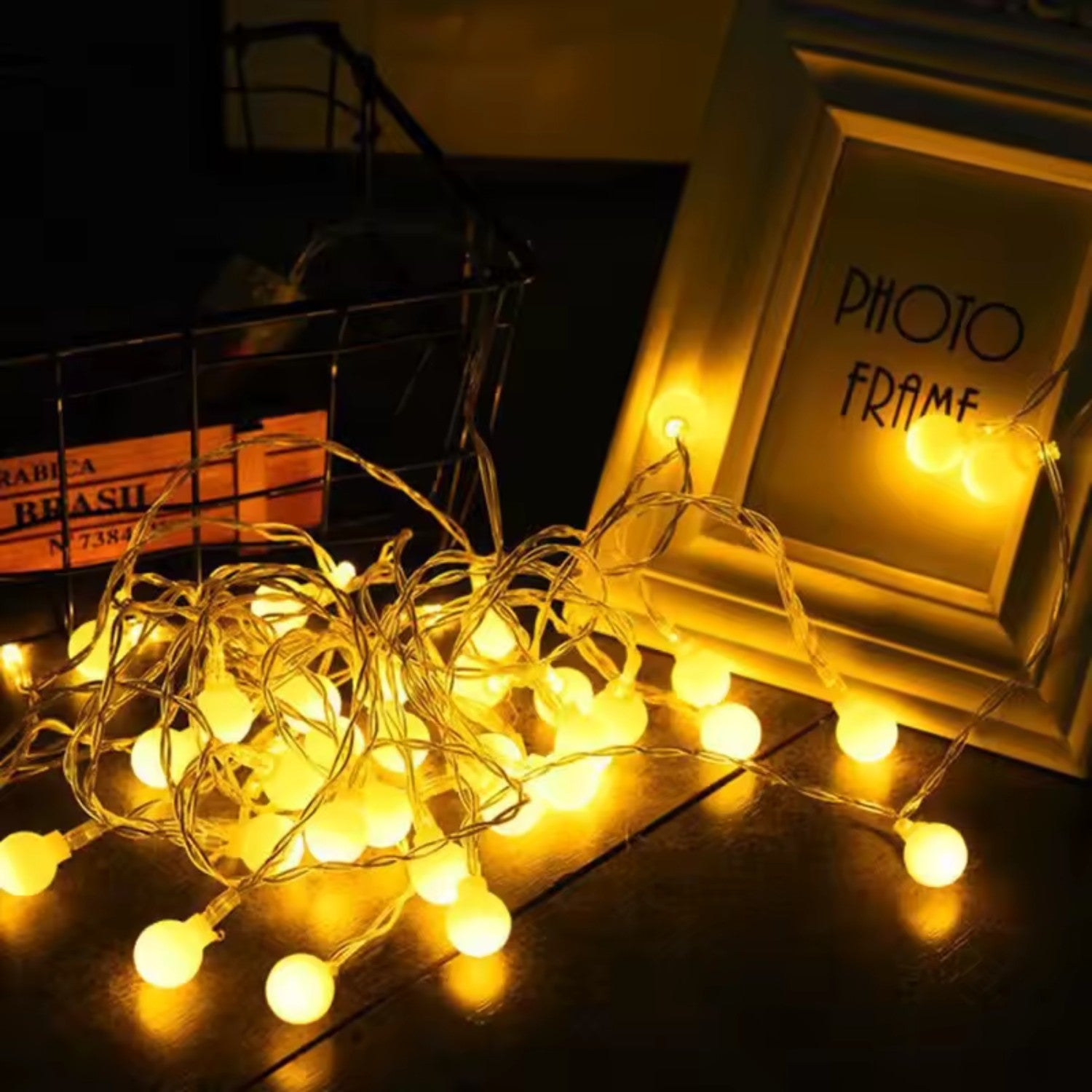 LED Globe Fairy String Lights