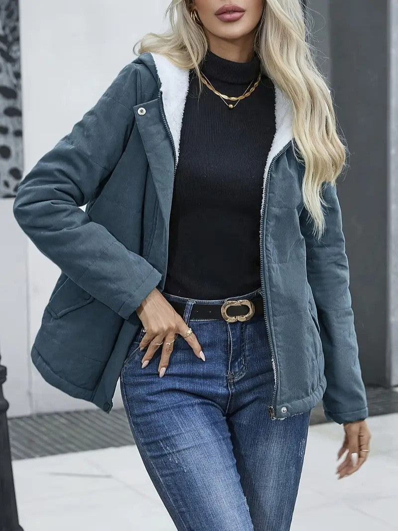 Women’s Lightweight Hooded Winter Jacket