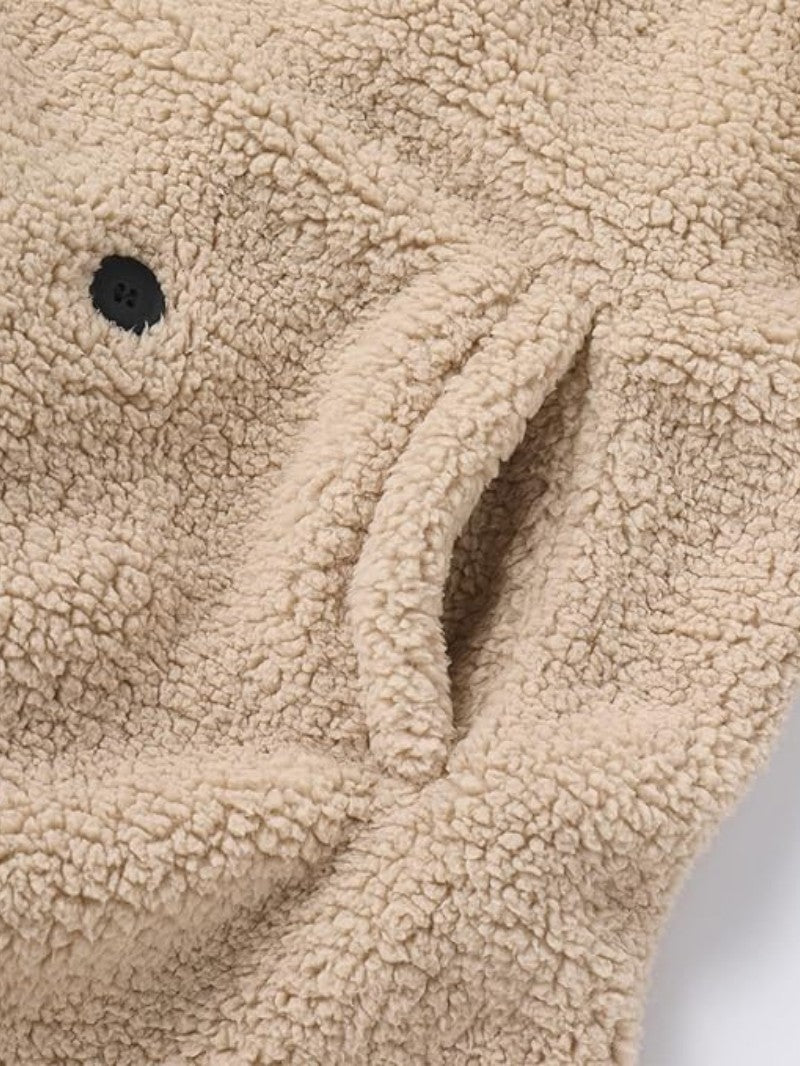 Lightweight Hooded Teddy Winter Coat